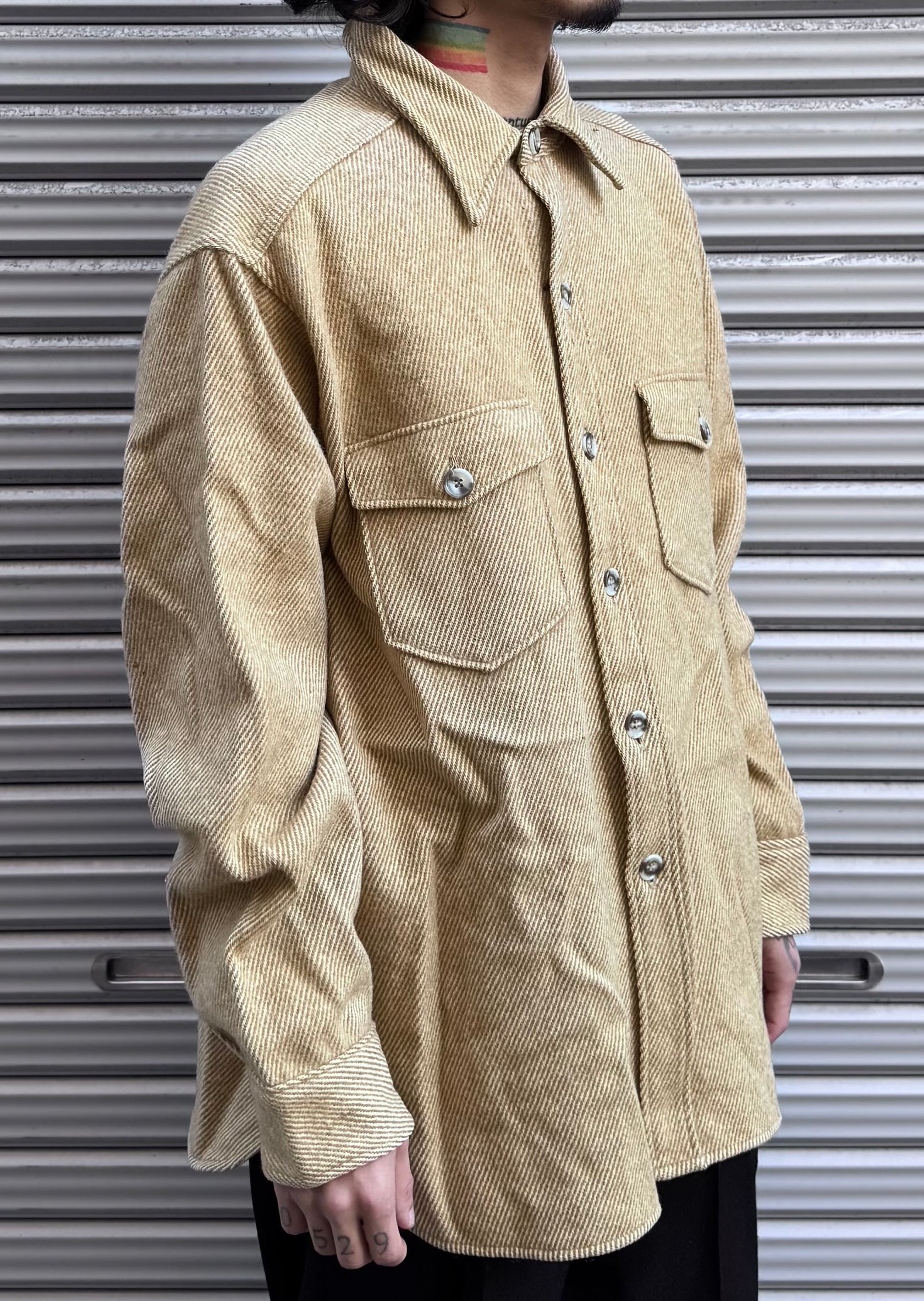 80’s L.L.Bean 「NORTHWOODS SHIRT」ウールシャツ