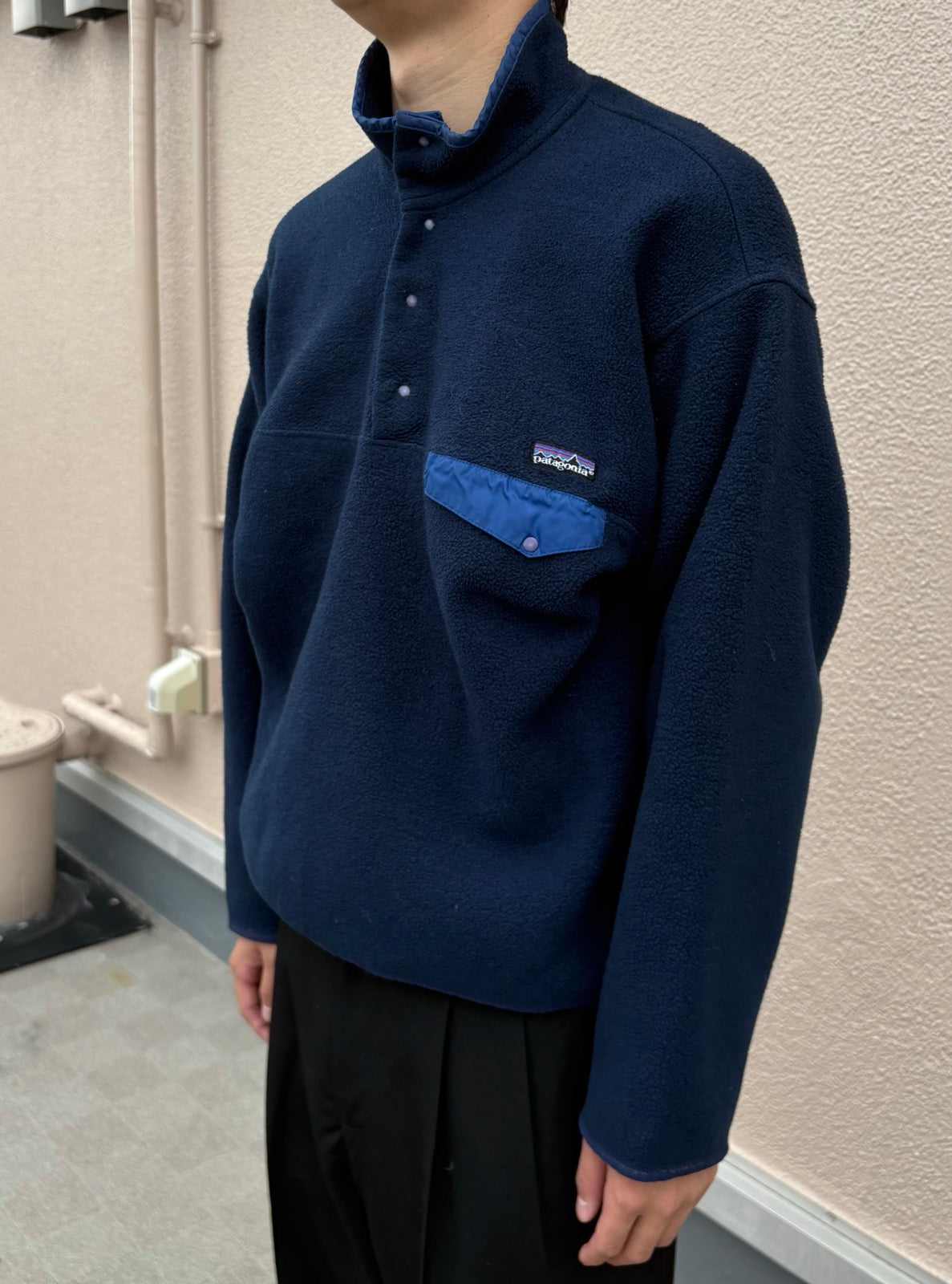 90's PATAGONIA「SYNCHILLA Snap-T」フリースプルオーバー