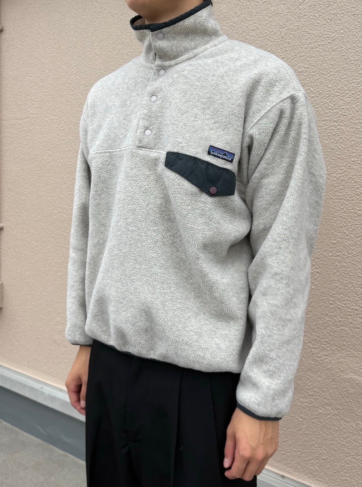 90's PATAGONIA「SYNCHILLA Snap-T」フリースプルオーバー