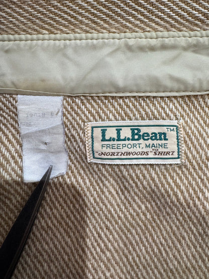 80’s L.L.Bean 「NORTHWOODS SHIRT」ウールシャツ