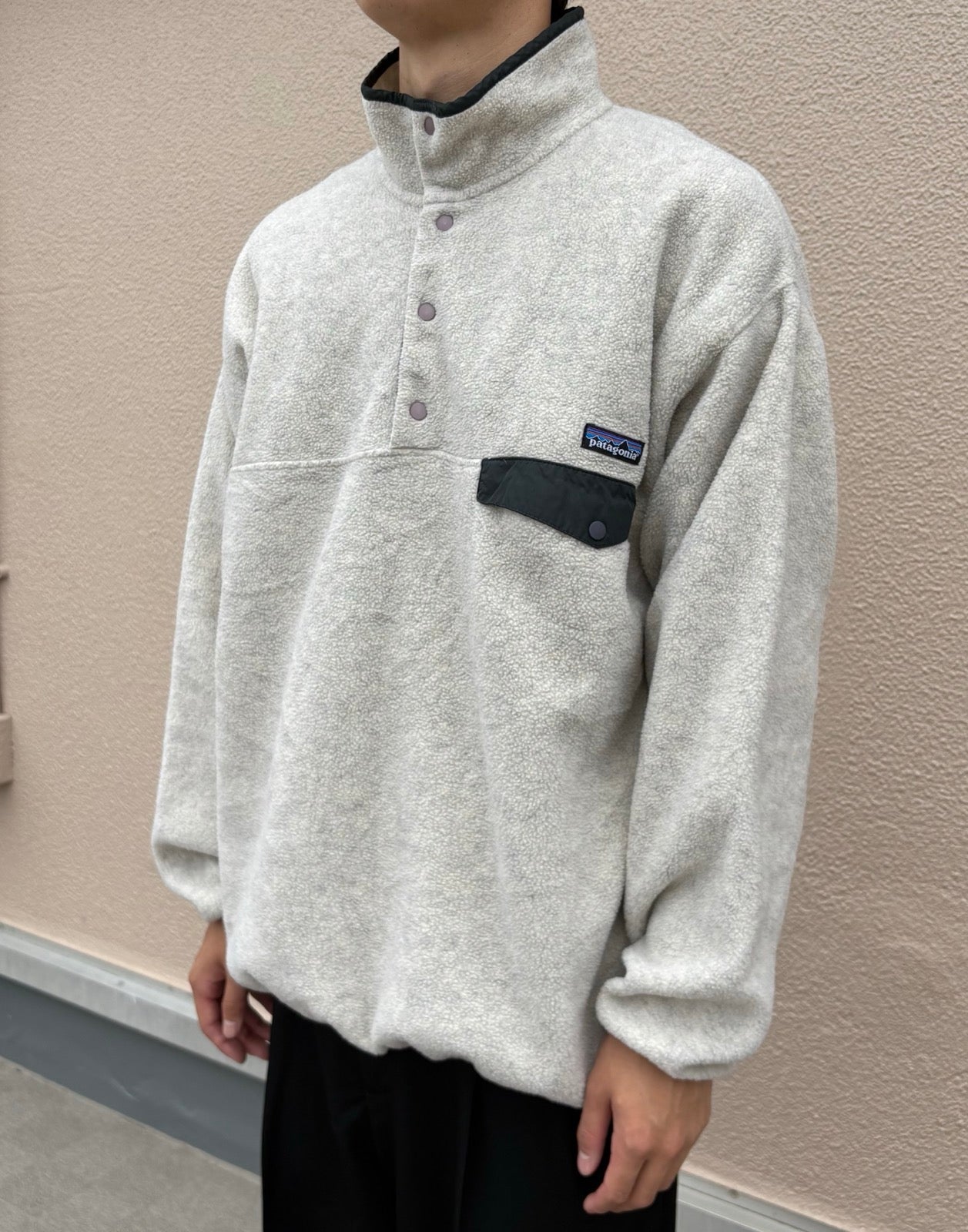 90's PATAGONIA「SYNCHILLA Snap-T」フリースプルオーバー