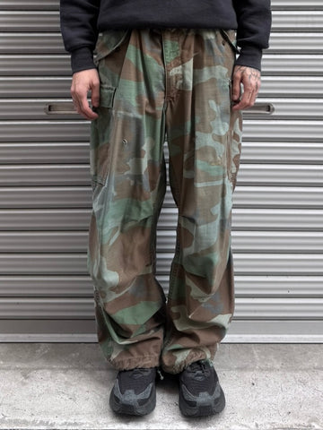 80’s US MILITARY「ウッドランドカモ」カーゴパンツ