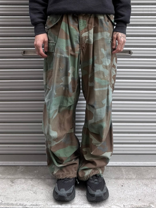 80’s US MILITARY「ウッドランドカモ」カーゴパンツ