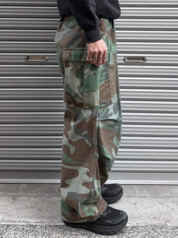 80’s US MILITARY「ウッドランドカモ」カーゴパンツ