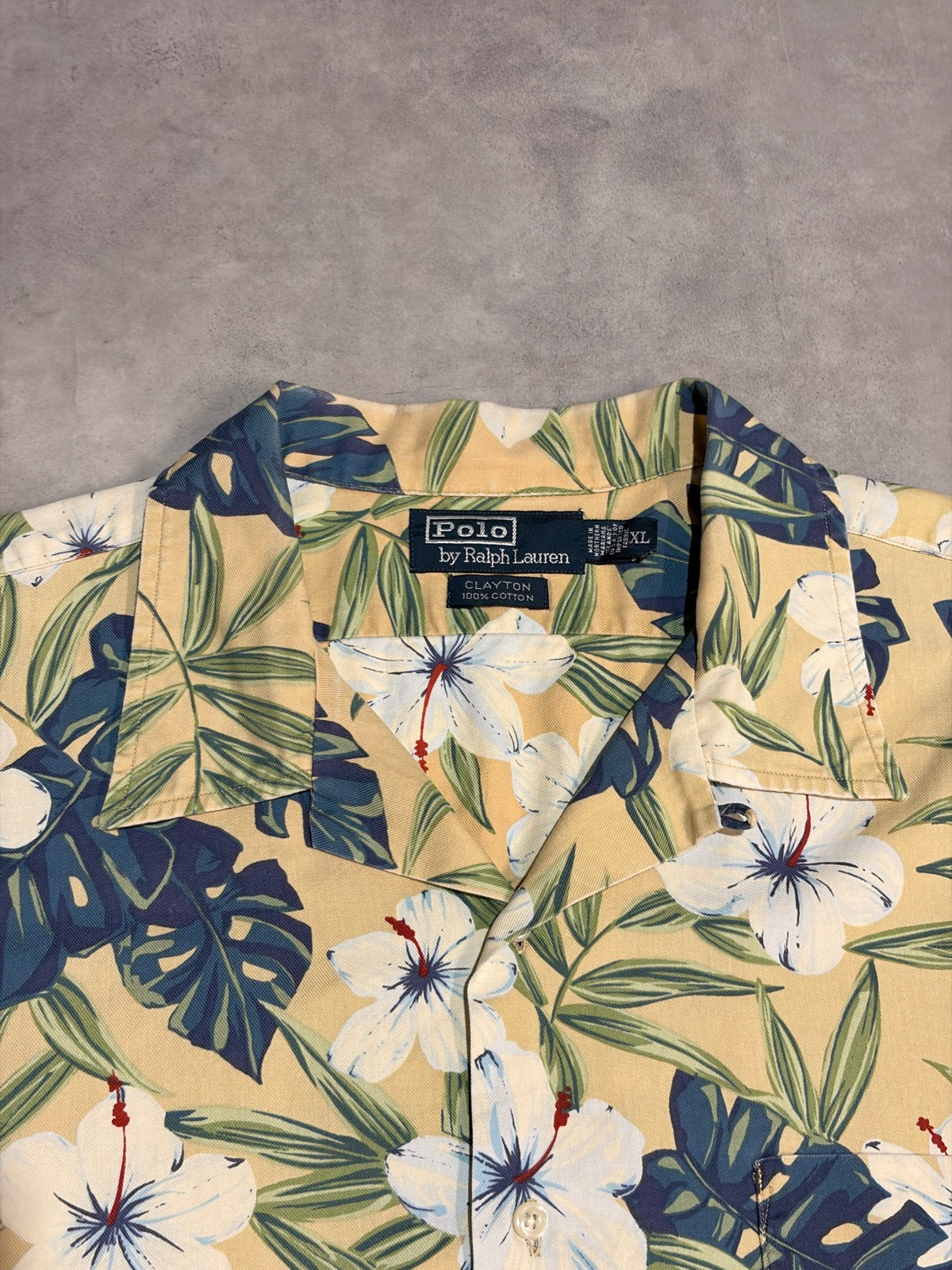 Polo by Ralph Lauren CLAYTONシャツ 90's~00's POLO BY RALPH LAUREN「CLAYTON」開襟シャツ – FUJI STORE