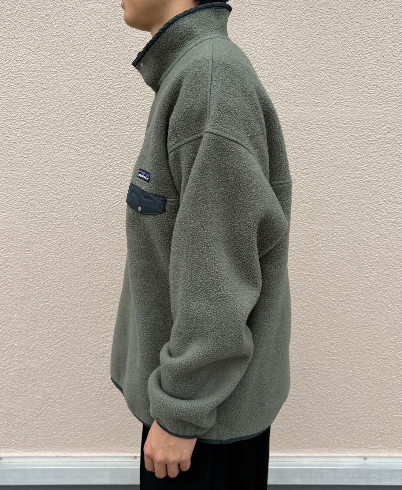 90's PATAGONIA「SYNCHLLA Snap-T」USA製 雪なしタグ フリースプルオーバー