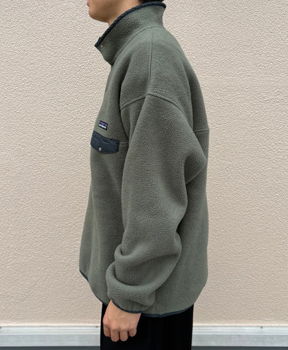 90's PATAGONIA「SYNCHLLA Snap-T」USA製 雪なしタグ フリースプルオーバー