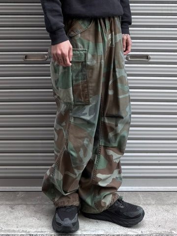 80’s US MILITARY「ウッドランドカモ」カーゴパンツ