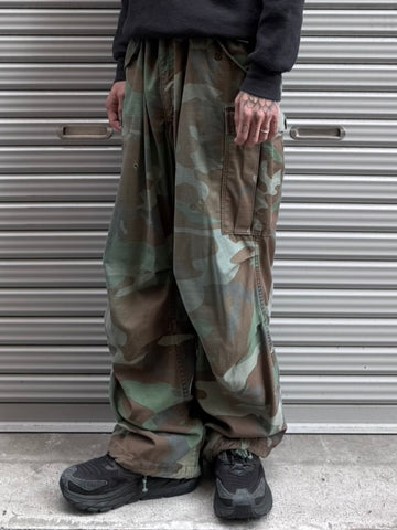 80’s US MILITARY「ウッドランドカモ」カーゴパンツ