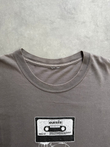 00's OASIS「CASSETTE TAPE」バンドTシャツ