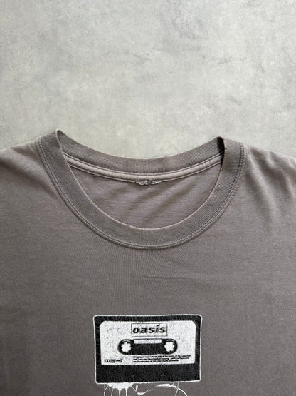 00's OASIS「CASSETTE TAPE」バンドTシャツ