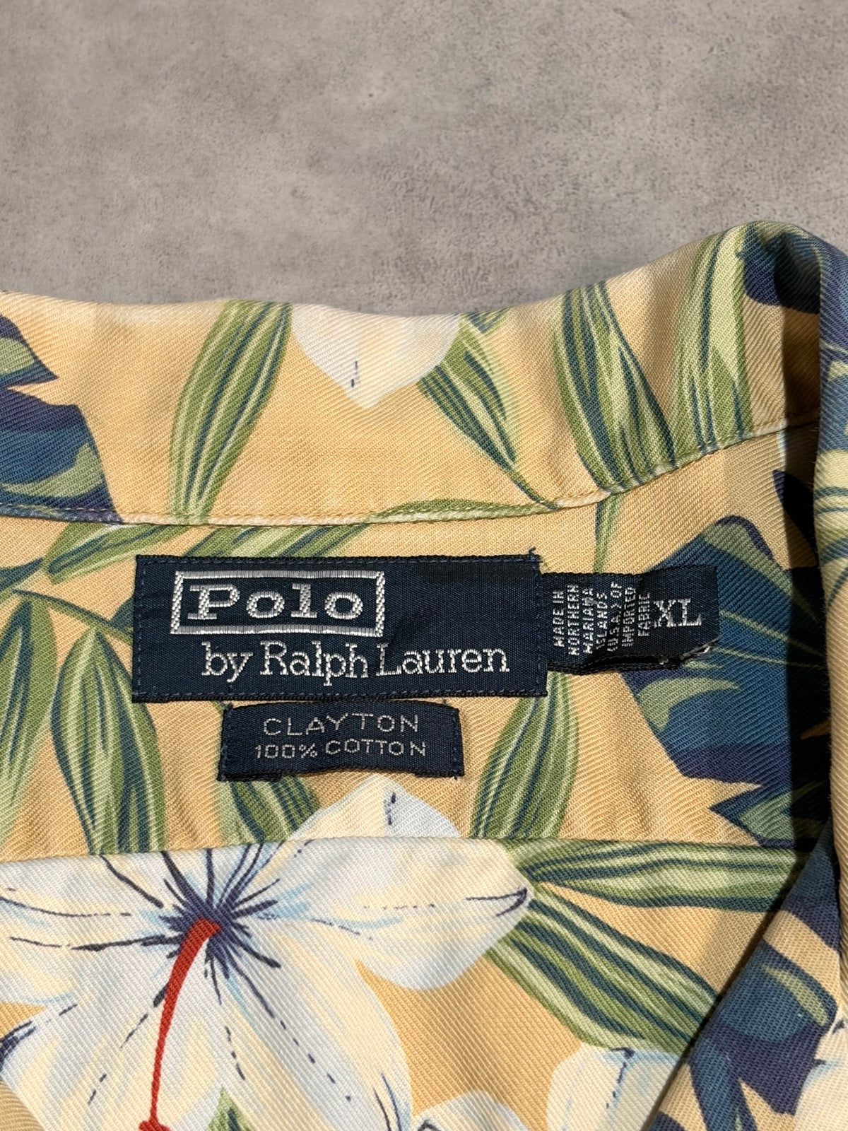 90's~00's POLO BY RALPH LAUREN「CLAYTON」開襟シャツ – FUJI STORE