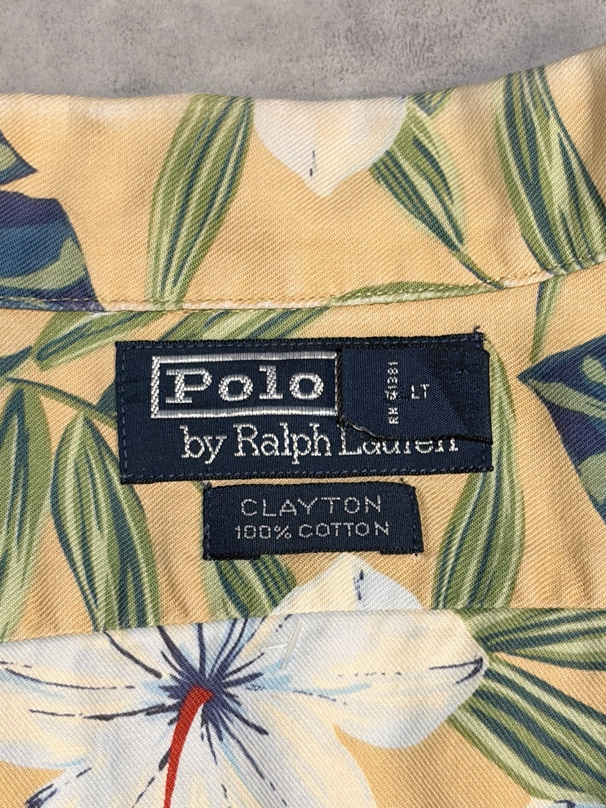 90's~00's POLO BY RALPH LAUREN「CLAYTON」開襟シャツ – FUJI STORE