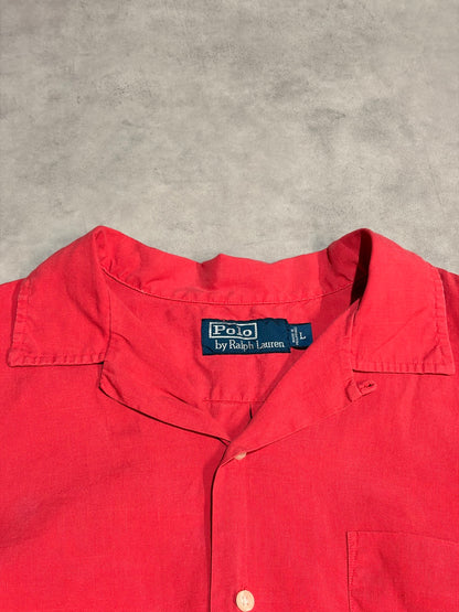 90's〜00's POLO BY RALPH LAUREN 「裾ポニー 」開襟シャツ