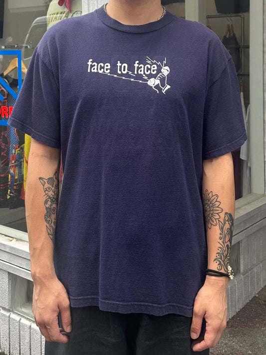 00's FACE TO FACE メッセージTシャツ