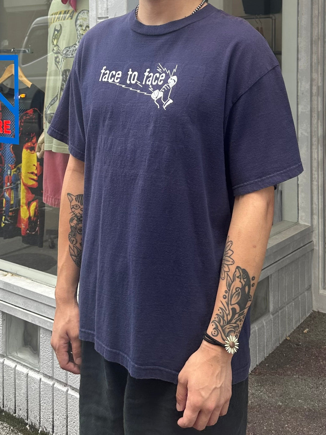 00's FACE TO FACE メッセージTシャツ