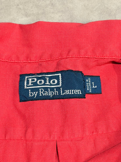 90's〜00's POLO BY RALPH LAUREN 「裾ポニー 」開襟シャツ