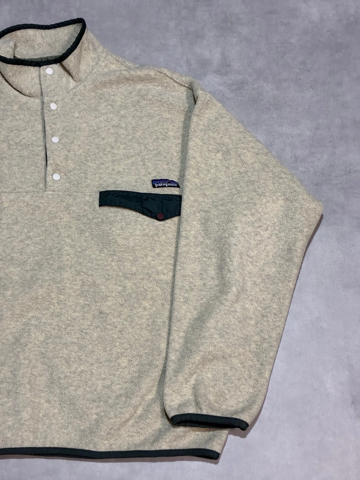 90's PATAGONIA 「Synchilla Snap-T」フリースプルオーバー