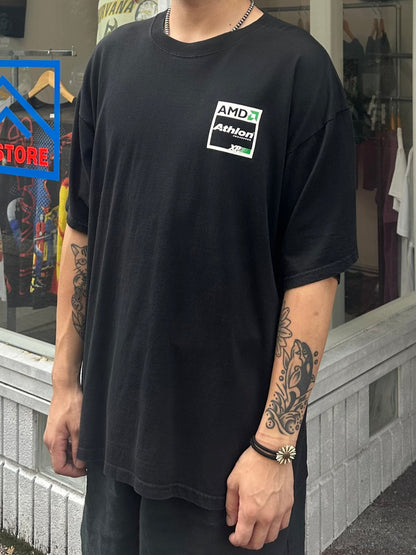 00's AMD 「Athlon」企業Tシャツ　