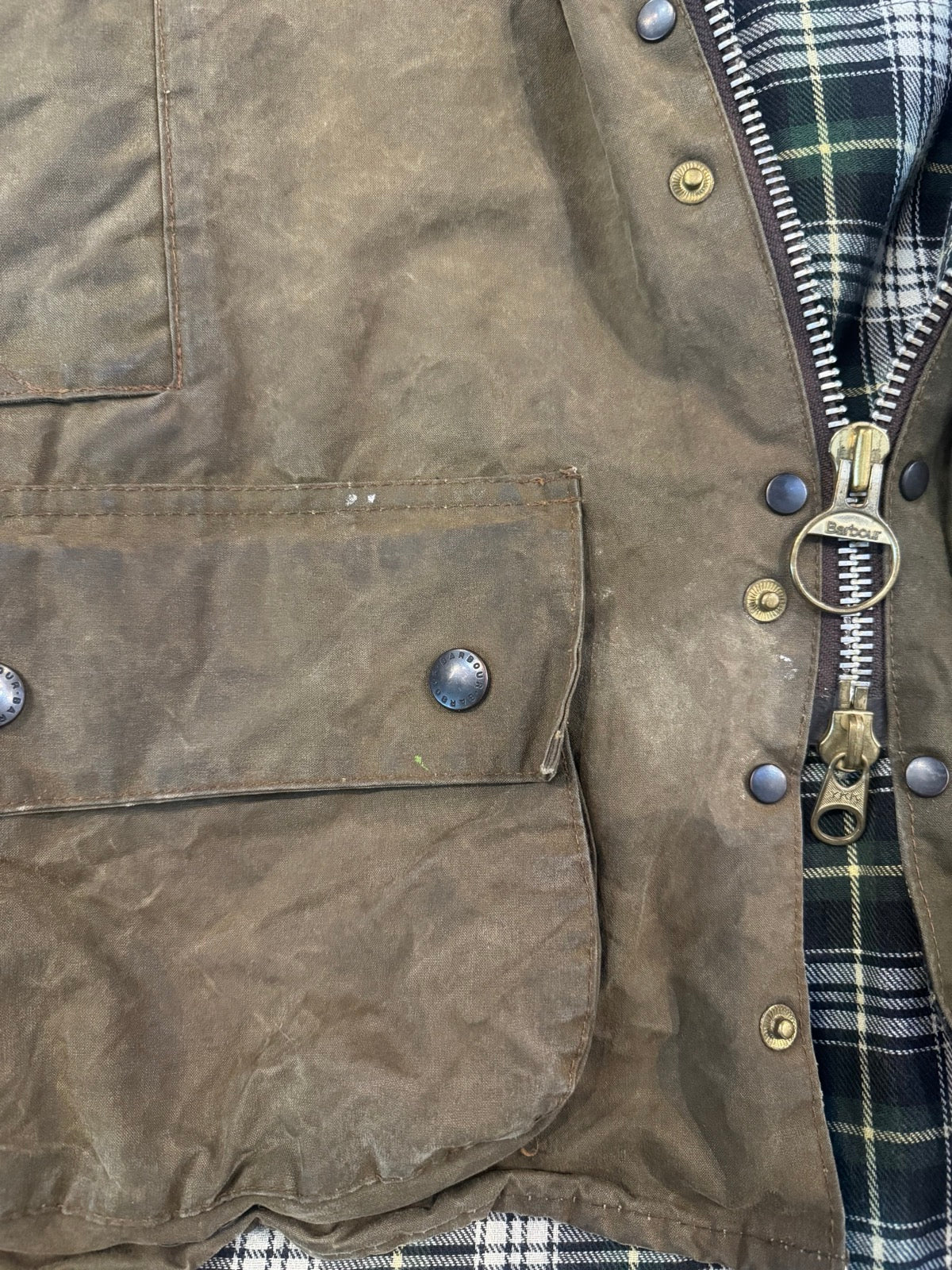 90's BARBOUR「MOORLAND」オイルドジャケット