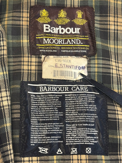 90's BARBOUR「MOORLAND」オイルドジャケット