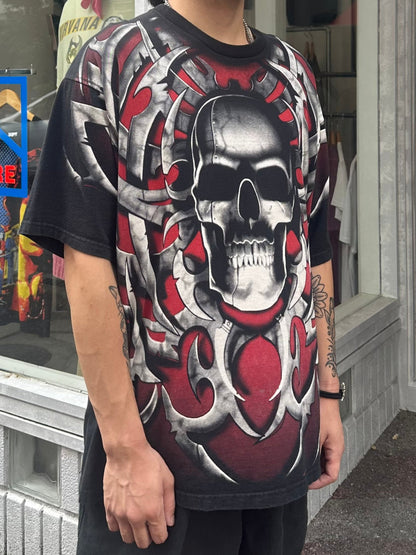 90's LIQUID BLUE 「Skuull」スカルTシャツ