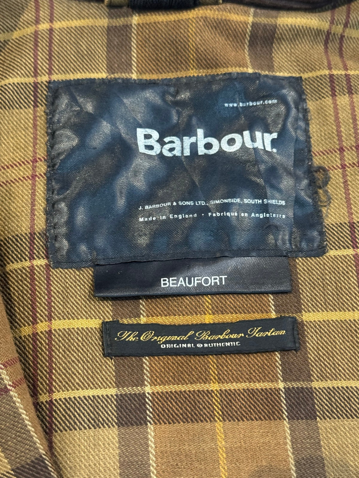 00's BARBOUR「BEAUFORT」オイルドジャケット