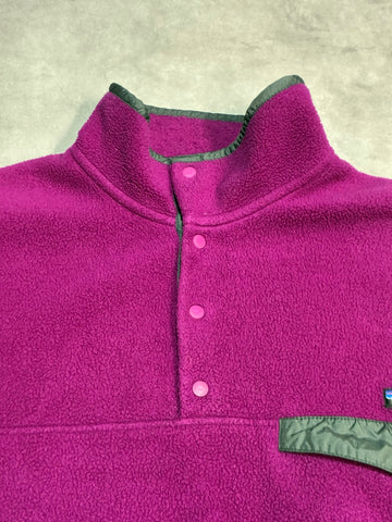90's PATAGONIA 「Synchilla Snap-T」USA製 フリースプルオーバー