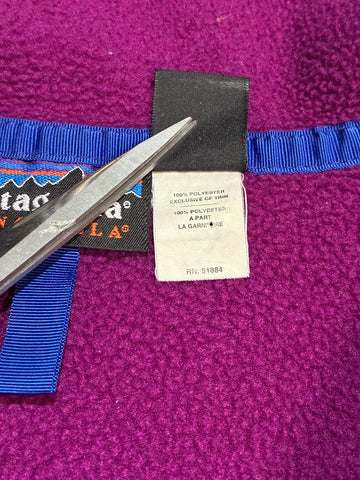 90's PATAGONIA 「Synchilla Snap-T」USA製 フリースプルオーバー