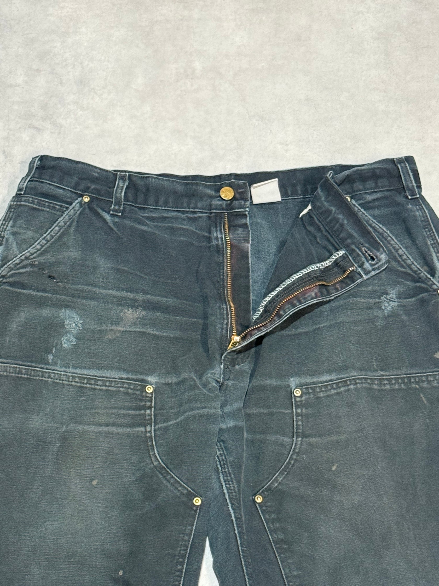90's Carhartt「DOUBLE NKEE」USA製 ダックパンツ