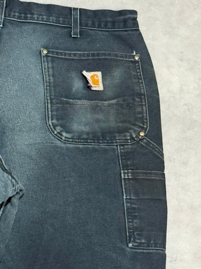 90's Carhartt「DOUBLE NKEE」USA製 ダックパンツ