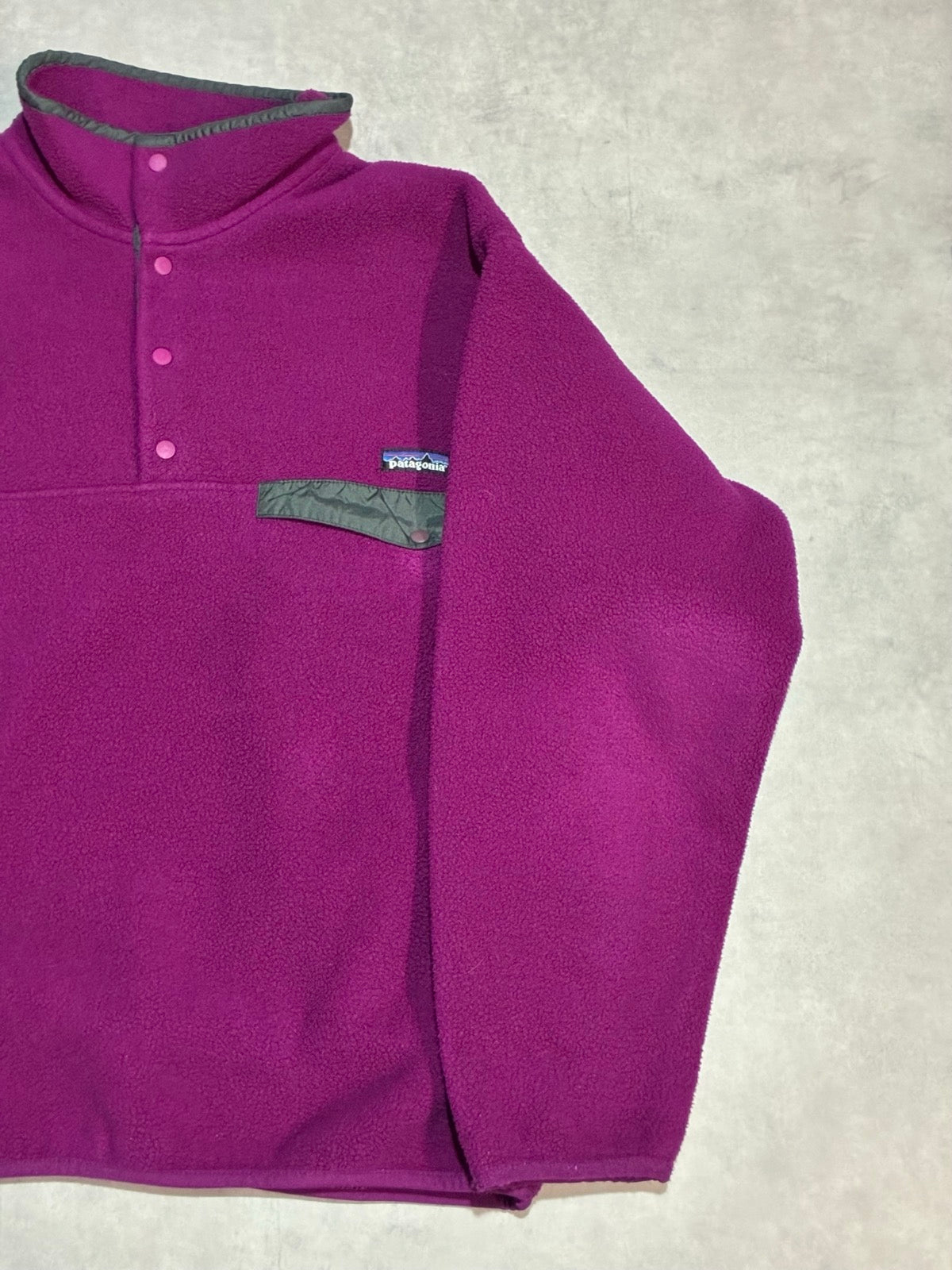 90's PATAGONIA 「Synchilla Snap-T」USA製 フリースプルオーバー