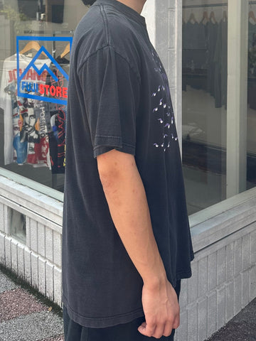 00's BAT「A bat is flying」コウモリ柄Tシャツ