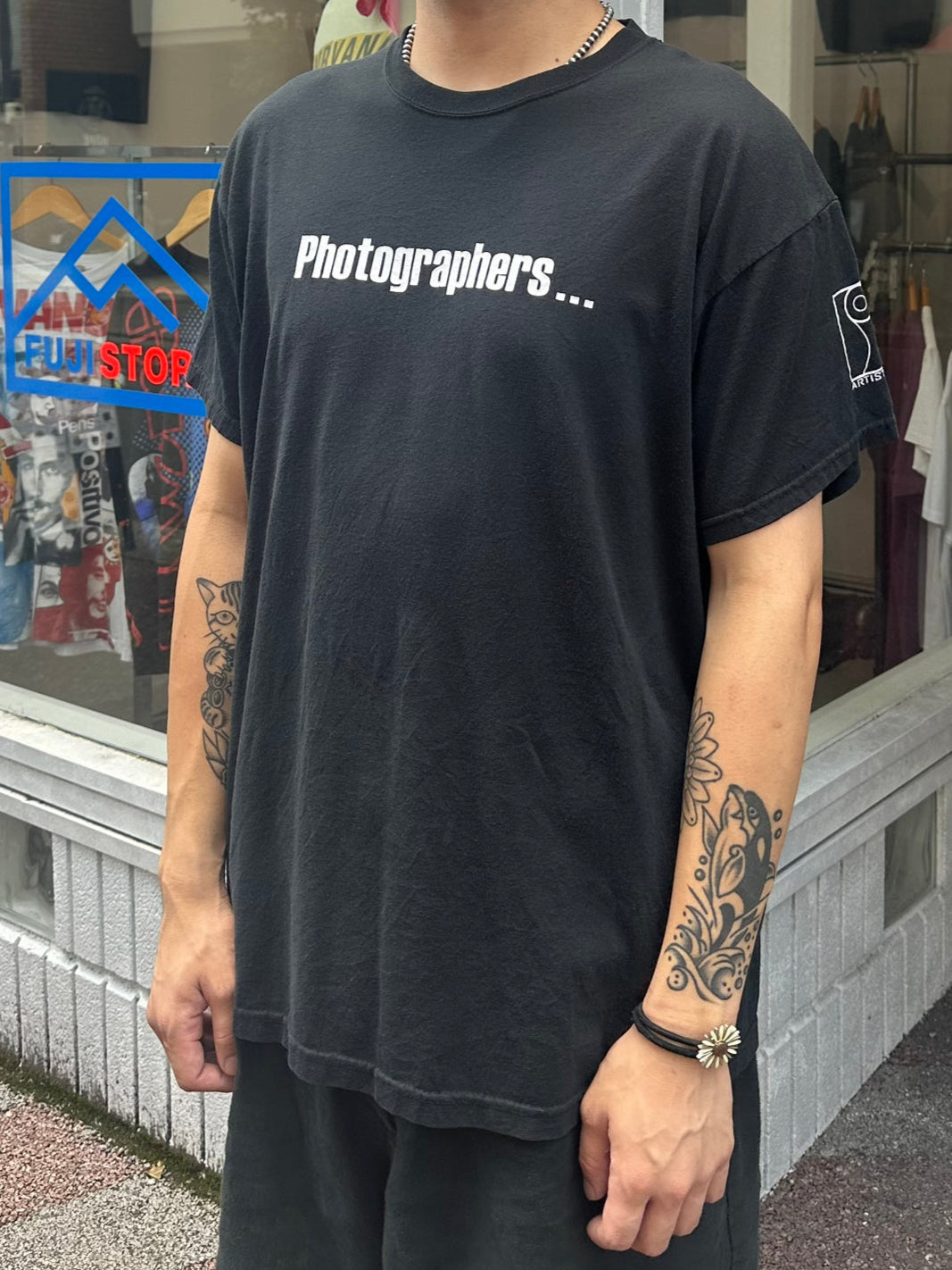 00's PHOTOGRAPHERS...「do it in the dark」テキストTシャツ