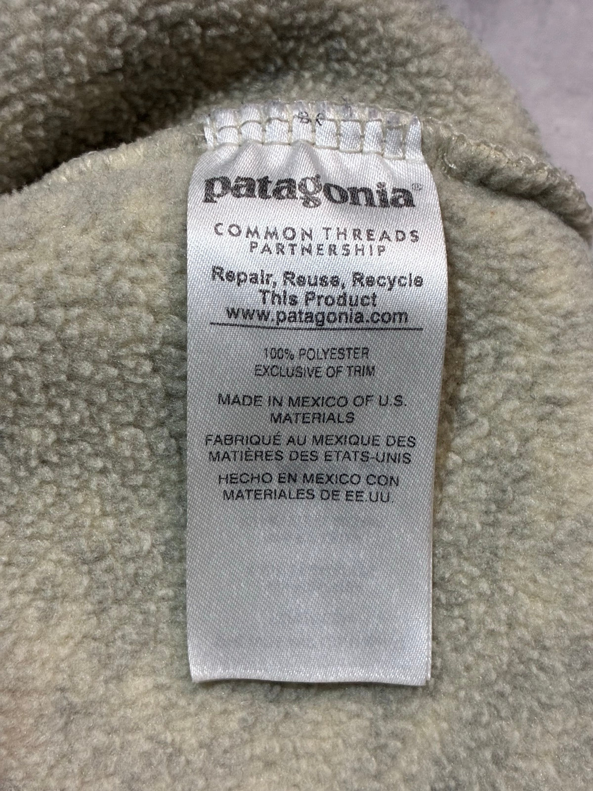 10's PATAGONIA 「Synchilla Snap-T」フリースプルオーバー