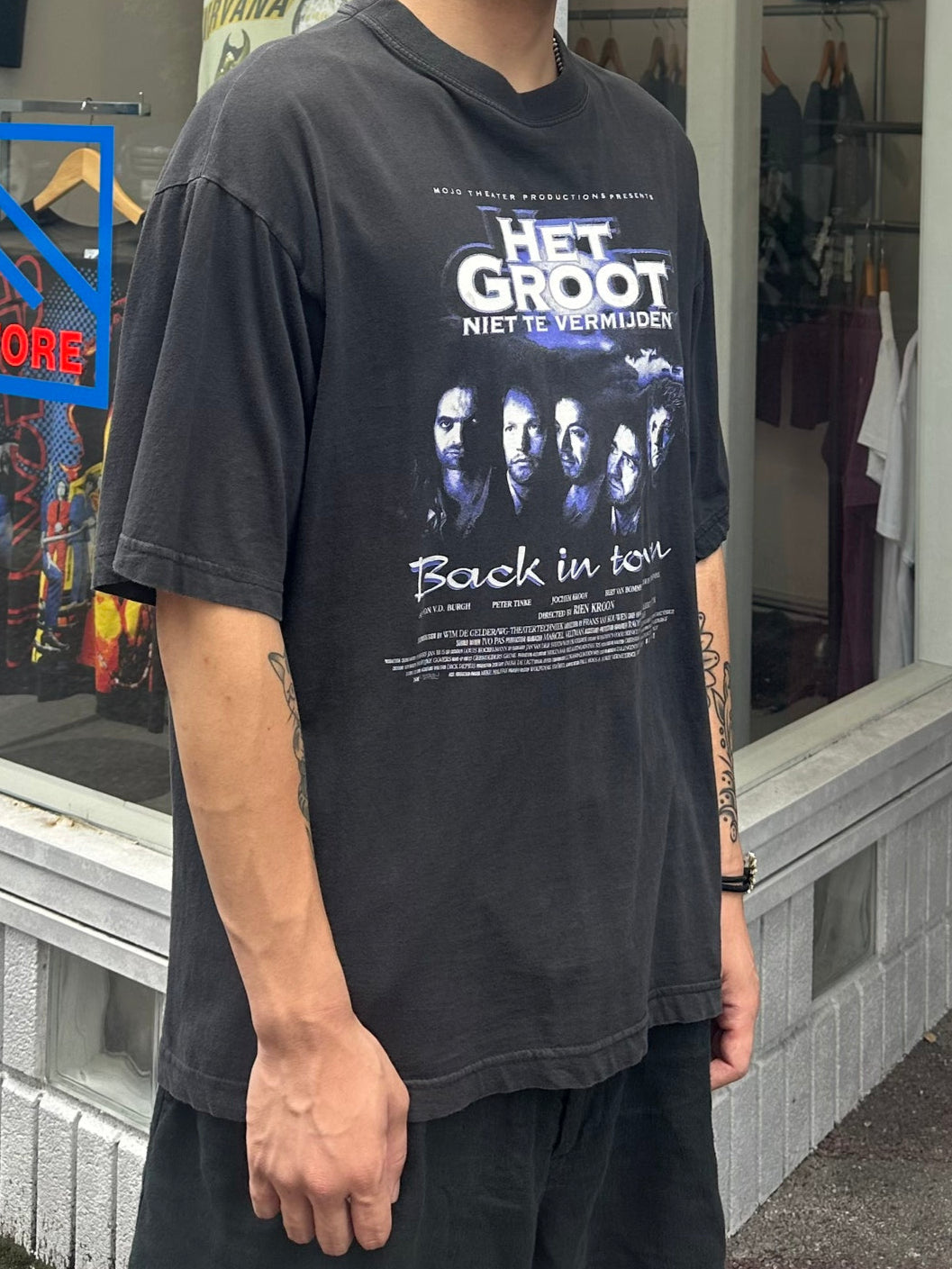 00's HET GROOT NIET TE VERMIJDEN「Back in Town」バンドTシャツ