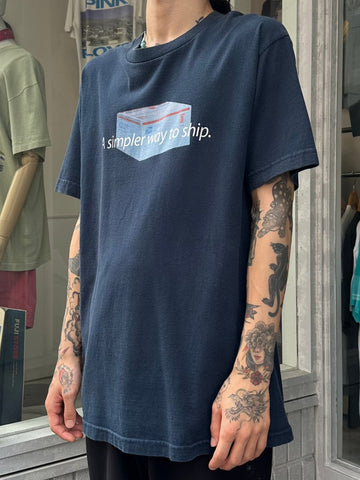 00's USPS「A Simpler way to ship」企業Tシャツ