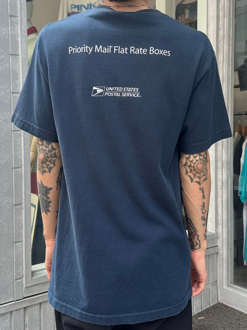 00's USPS「A Simpler way to ship」企業Tシャツ
