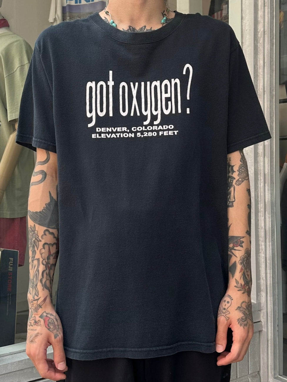 00's GOT OXYGEN？「colorado」パロディTシャツ
