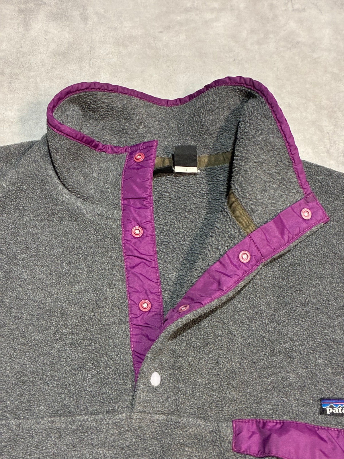 90's~00's PATAGONIA 「Synchilla Snap-T」USA製 フリースプルオーバー