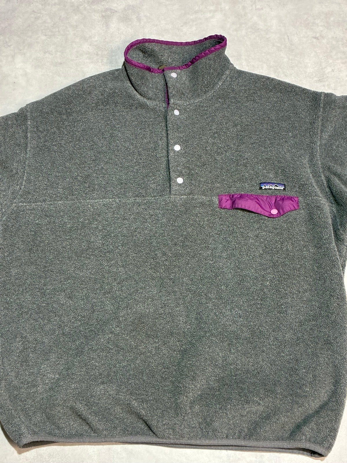 90's~00's PATAGONIA 「Synchilla Snap-T」USA製 フリースプルオーバー