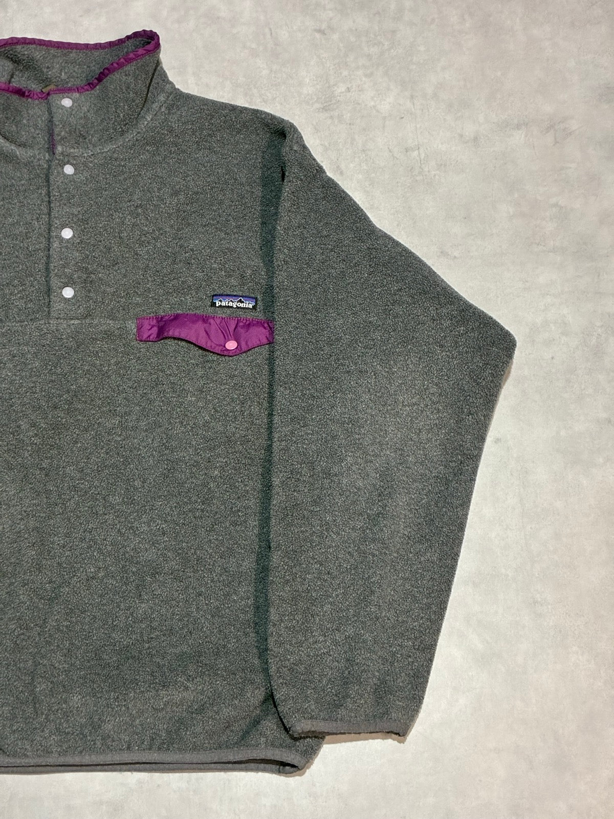 90's~00's PATAGONIA 「Synchilla Snap-T」USA製 フリースプルオーバー