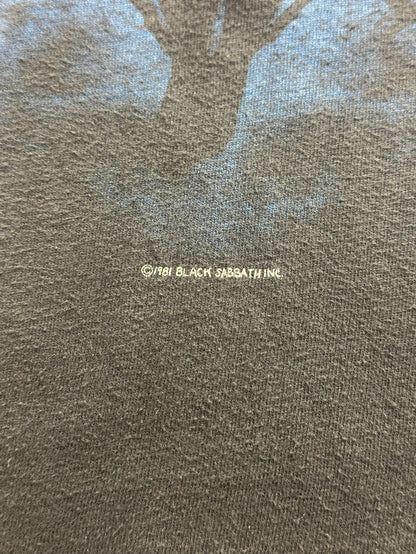 80's BLACK SABBATH「world tour」バンドTシャツ