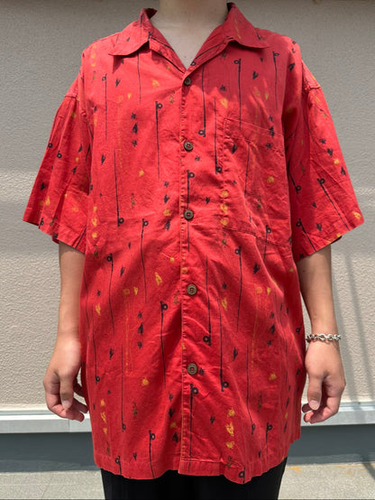 00’s PATAGONIA「Pataloha Fly Fishing」アロハシャツ