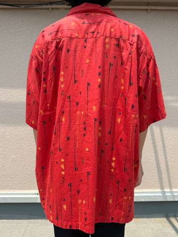 00’s PATAGONIA「Pataloha Fly Fishing」アロハシャツ