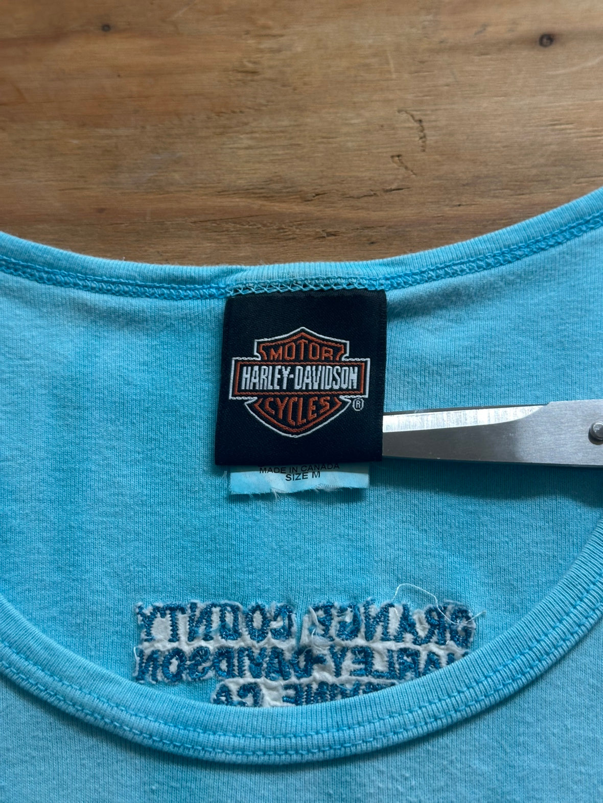 00's HARLEY-DAVIDSON 「ORENGE COUNTY」ハーレータンクトップ