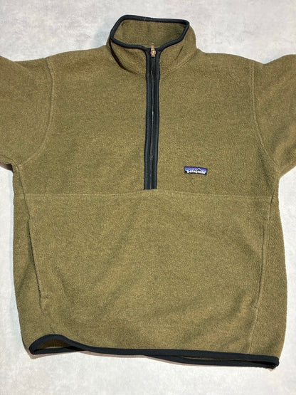 90's PATAGONIA「Synchilla Marsupial」ハーフジッププルオーバー