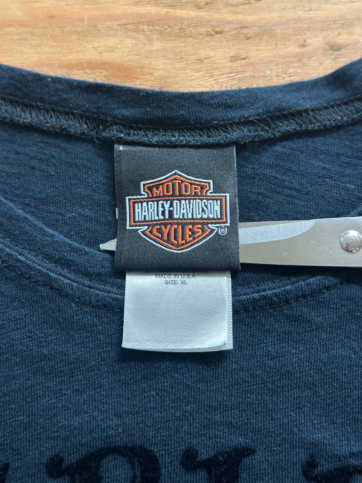 00's HARLEY-DAVIDSON 「black Hills」ハーレーロングTシャツ