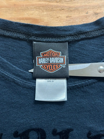 00's HARLEY-DAVIDSON 「black Hills」ハーレーロングTシャツ