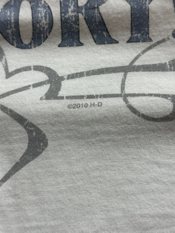 00's HARLEY-DAVIDSON 「AEHAVE」ハーレーTシャツ　
